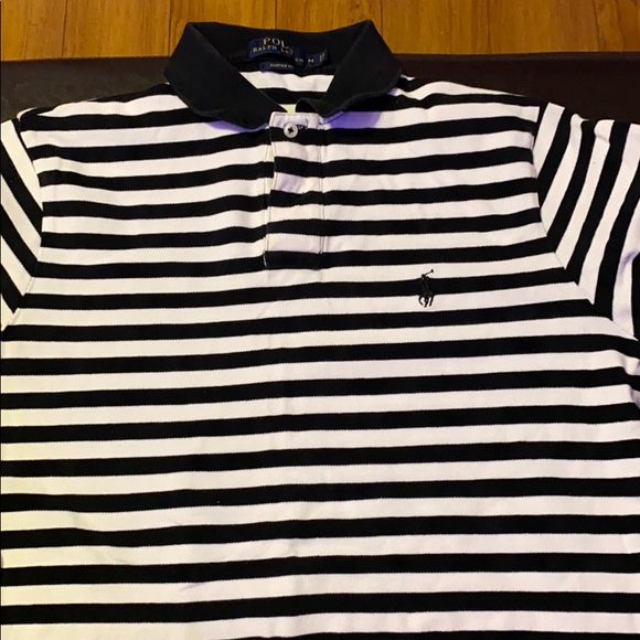 Black and white polo t - Picture 1 of 1